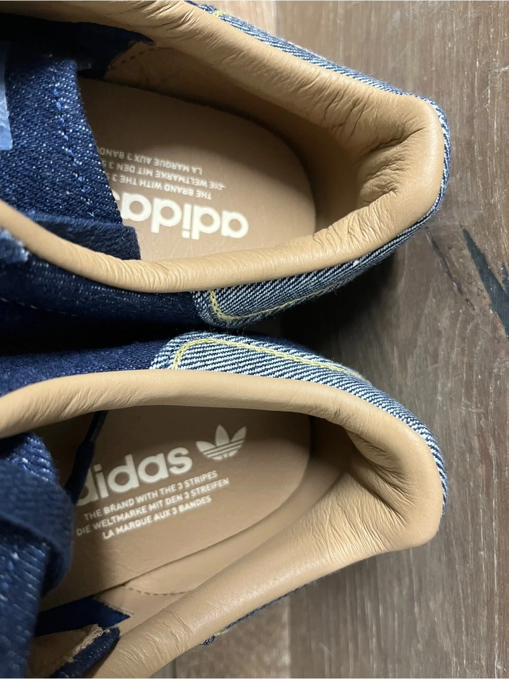 Adidas Originals Superstar 82 Sneakers Blue Denim Men's Size 8us JH5577